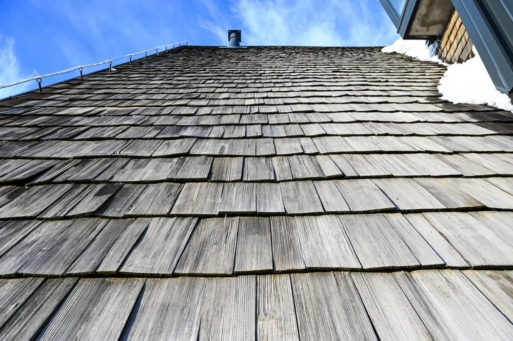 wood shake roof​